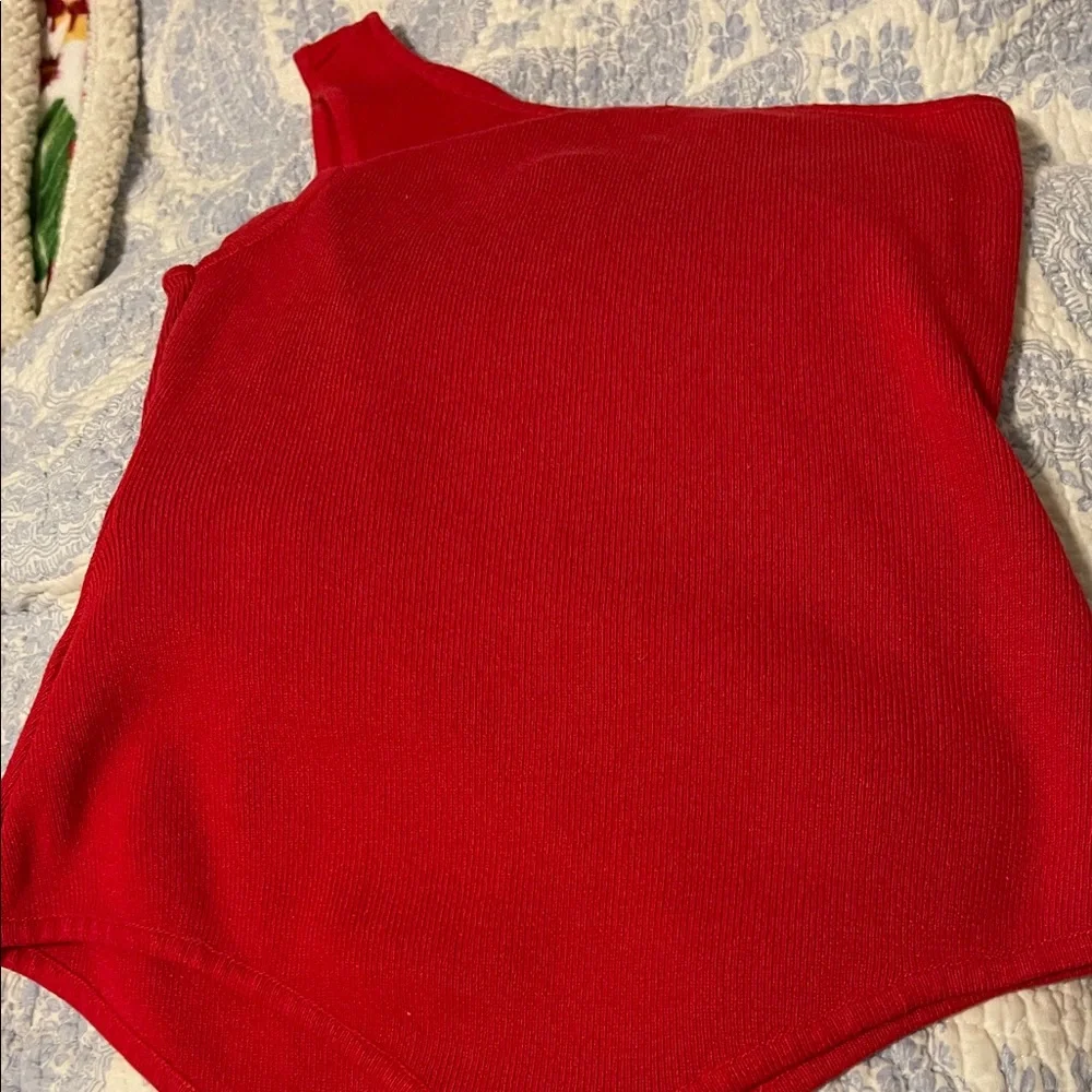 Better Be Bold Red Womens Bodysuit - Picture 5 of 5